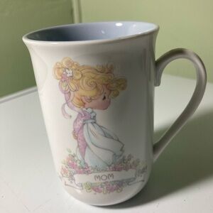 VTG PRECIOUS MOMENTS PERSONALIZED NAME MUG MOM 1990